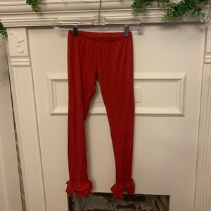 Persnickety Pinecones & Holly Berries leggings